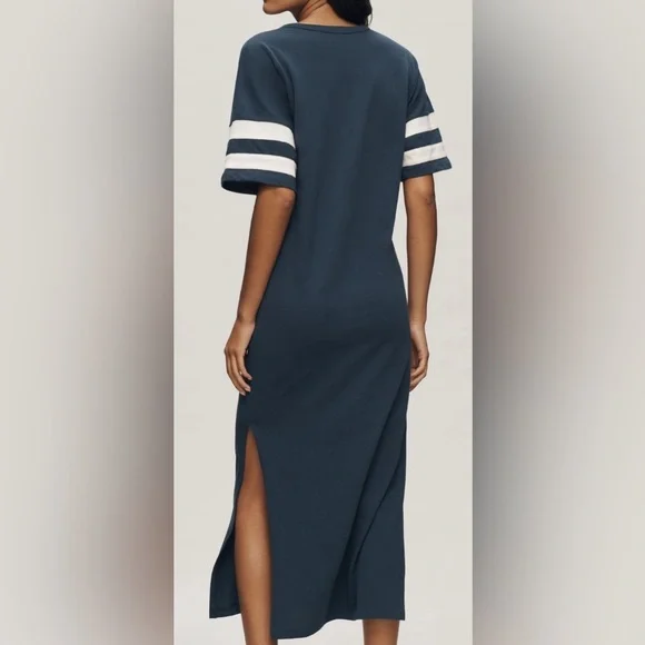 Daily Practice Graphic T-Shirt Midi Dress - Picture 2 of 4